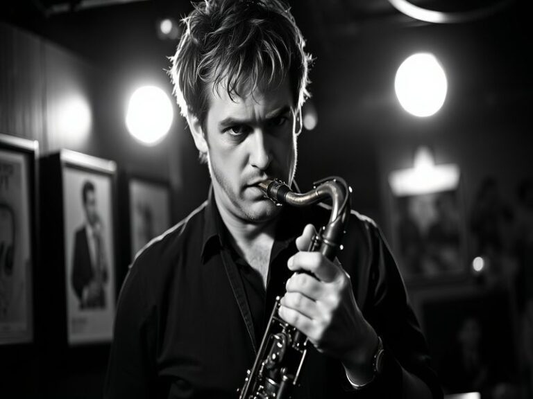 A focused shot of Paul Sewald mid-pitch on the mound, wearing a navy Mariners uniform, with a blurred stadium background high