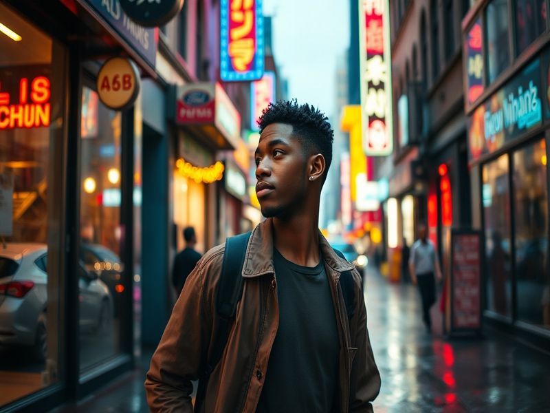 A vibrant, candid photo of Jordan Walker mid-workout in a home gym setting, surrounded by fitness equipment. He’s smiling and