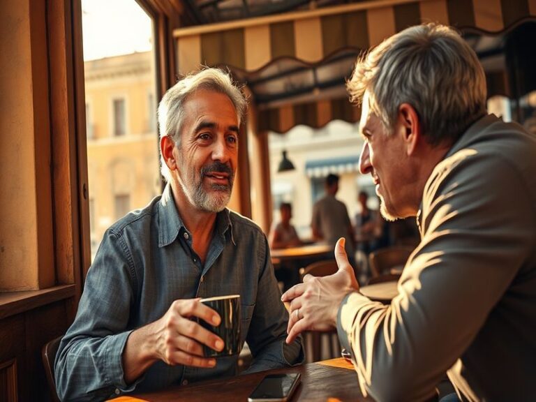 A dynamic shot of Alessandro Costa mid-laugh, wearing a retro gaming shirt, surrounded by vintage tech and modern streaming e