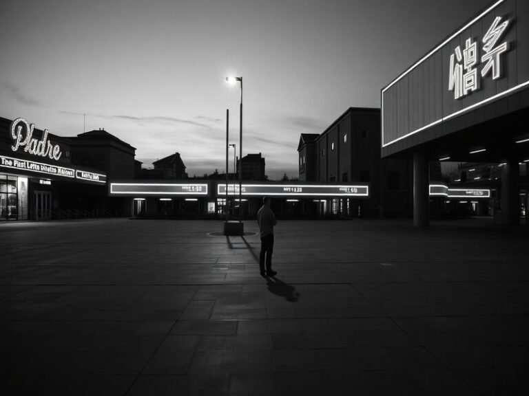 A dynamic action shot of Mark Few coaching during a Gonzaga basketball game, highlighting the intensity of the moment. The sc
