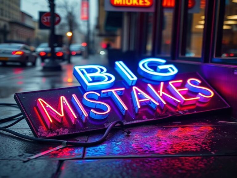 big mistakes
