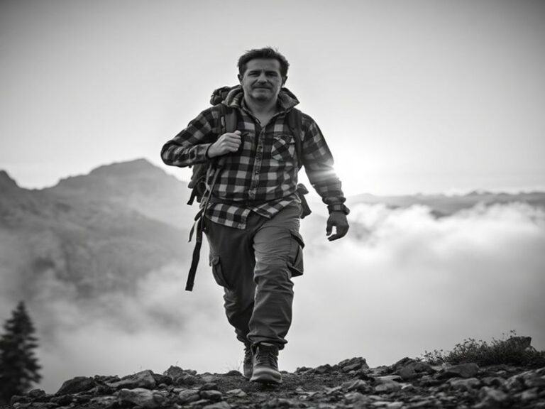 A professional portrait of Andrew Putnam in a modern office setting, with a computer screen displaying FPGA schematics in the