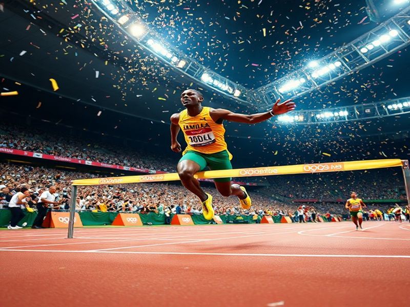 usain bolt 100m record beaten