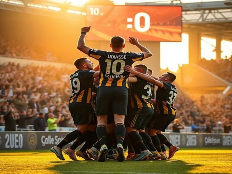 A mid-action shot of Serie B match between Udinese and Como at Stadio Friuli. Players in purple and black (Udinese) and light
