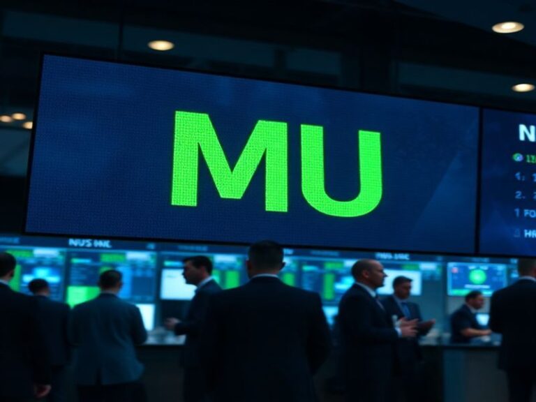mu stock price