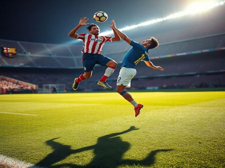 A vibrant stadium scene at La Bombonera during a Boca Juniors match, featuring passionate fans in blue and yellow, dynamic ac