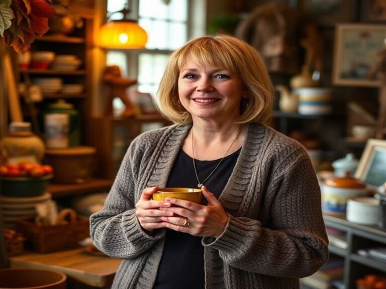 A vibrant collage of Catherine O'Hara in various roles: as Moira Rose in Schitt's Creek with a dramatic wig and eccentric out