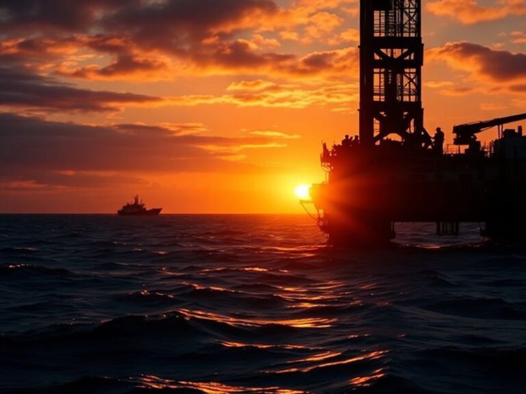 north sea oil