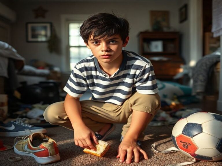 A brightly lit living room with the Wilkerson family mid-chaos: Lois yelling, Hal flailing, Malcolm looking exhausted, and Re