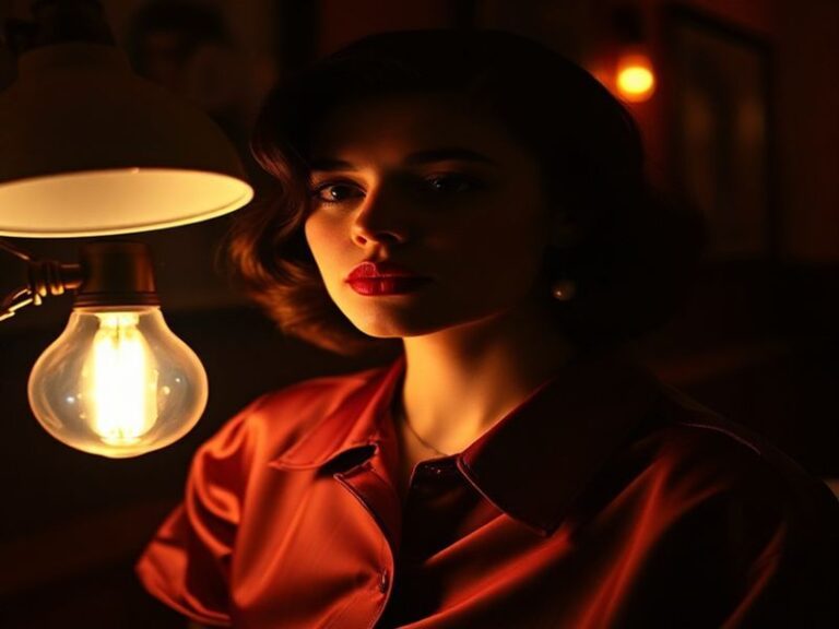 A professional headshot of Isa Briones in a stylish, modern setting, wearing a neutral-toned outfit that conveys sophisticati