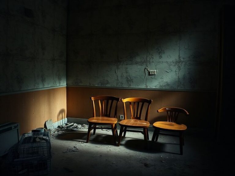 A promotional image of the Shrinking cast seated on a therapy couch, with a warm but somber mood. The scene is set in a cozy,