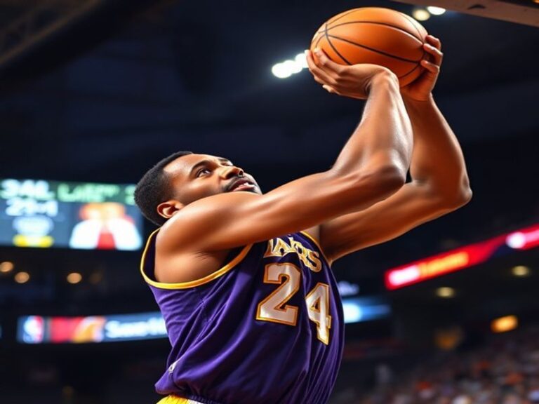 A split-image visual: on the left, Derek Fisher in his Lakers jersey mid-game, focused and intense; on the right, Fisher in a