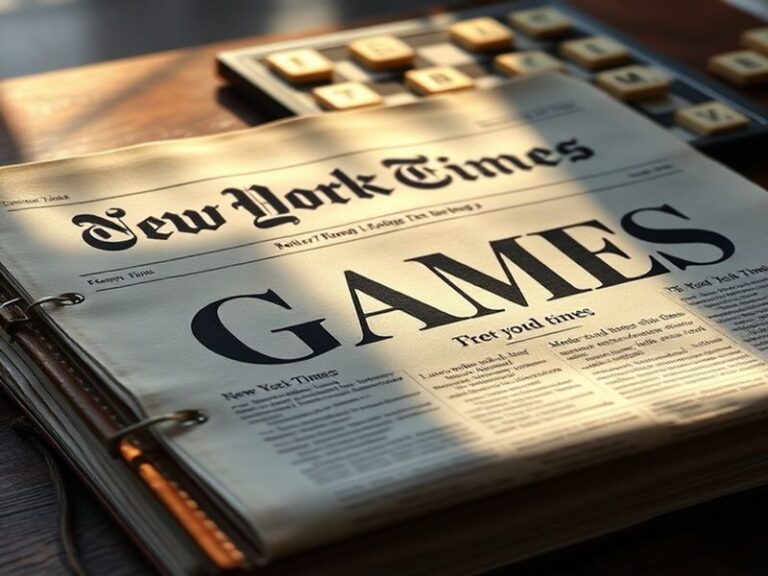 A vibrant digital collage featuring iconic NYT Games like Wordle, The Mini, and Sudoku, surrounded by players from diverse ba