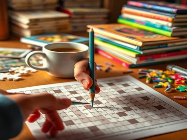 A split-screen image showing a smartphone displaying the NYT Games app alongside a physical crossword puzzle and a laptop wit