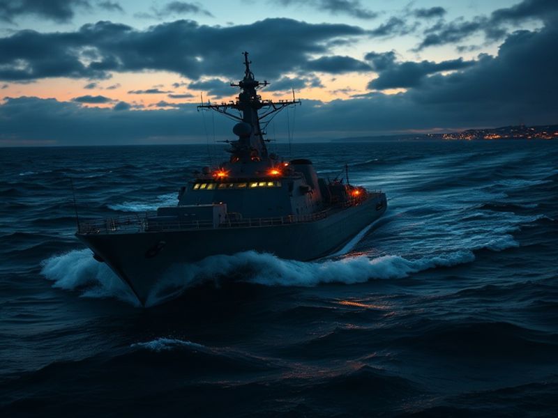 russian warship