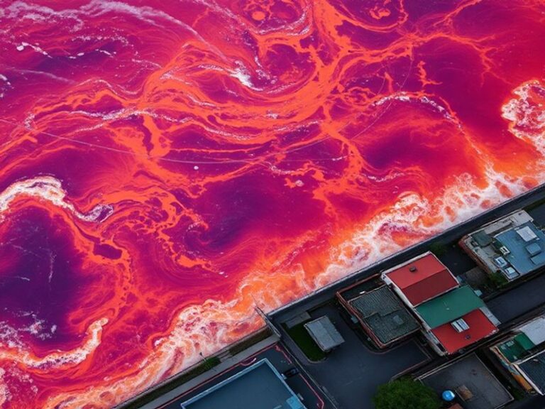 A visualization of ocean temperature anomalies with a focus on the Pacific region, highlighting the intensity of the upcoming