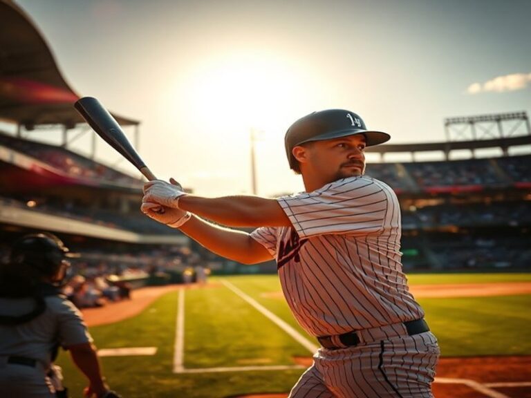 Brent Rooker mid-swing at bat, wearing a navy blue Twins uniform, with a focused expression. The background shows a packed ML
