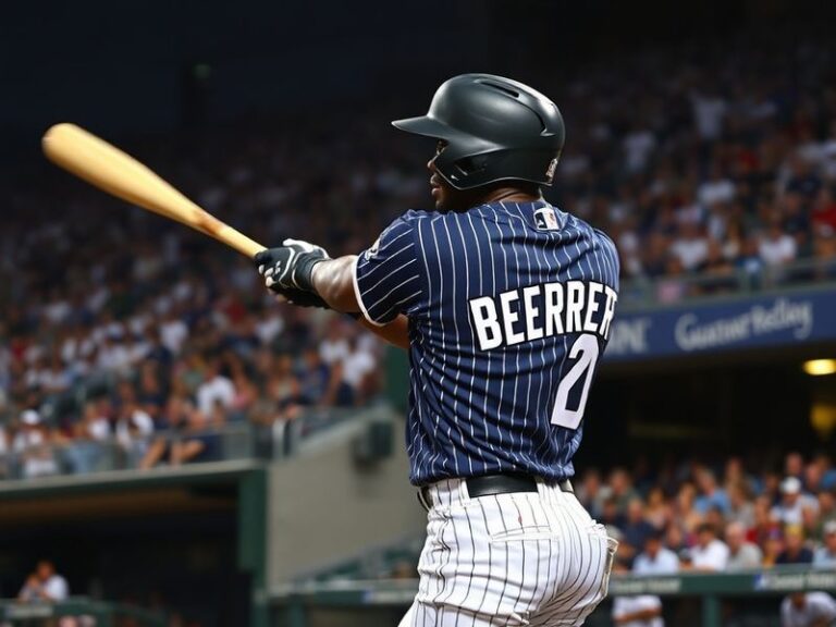 Luis Robert Jr. in mid-swing during a game at Guaranteed Rate Field, wearing the White Sox uniform, with a focused expression