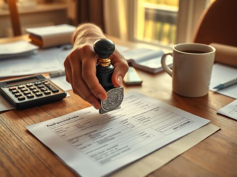 A split-world image showing a Nordic-style tax office on one side and a Singapore skyline on the other, with digital currency
