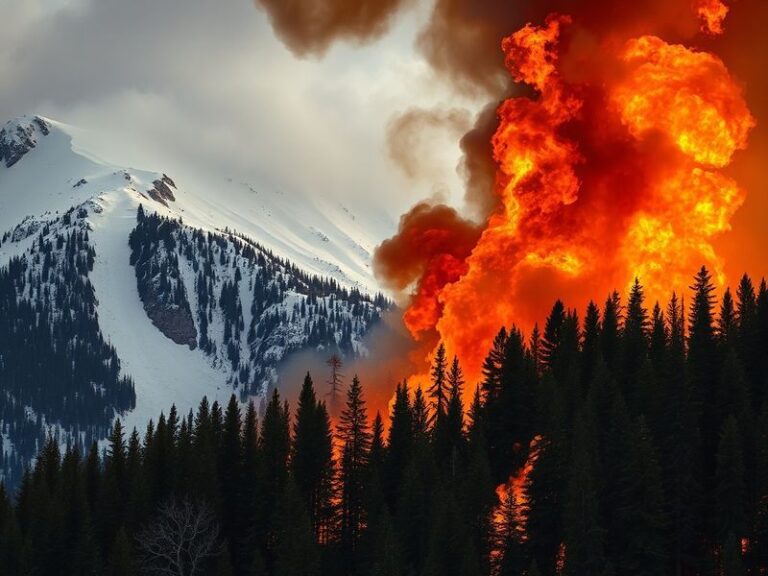 A fast-paced NHL game between the Calgary Flames and Colorado Avalanche, with players in action on the ice, bright arena ligh