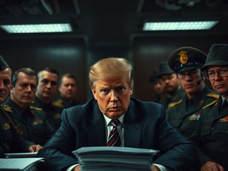 A split-image illustration: on one side, a historical black-and-white photo of Vietnam-era draft lottery slips; on the other,