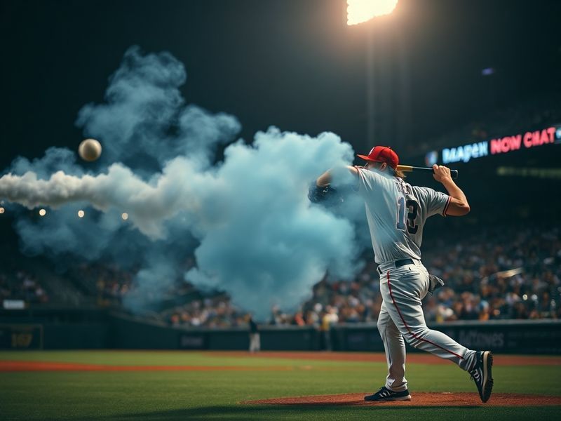 A dynamic shot of a Nationals-Brewers game at Nationals Park, showcasing a packed stadium with diverse fans, Soto and Yelich
