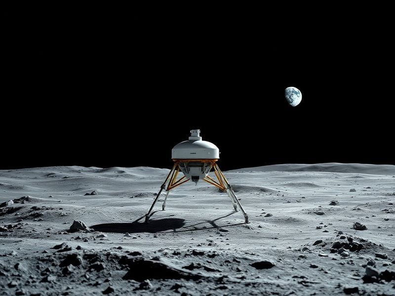 A detailed illustration of the Artemis 3 mission profile, showing the Orion spacecraft, SpaceX's Starship HLS, and astronauts