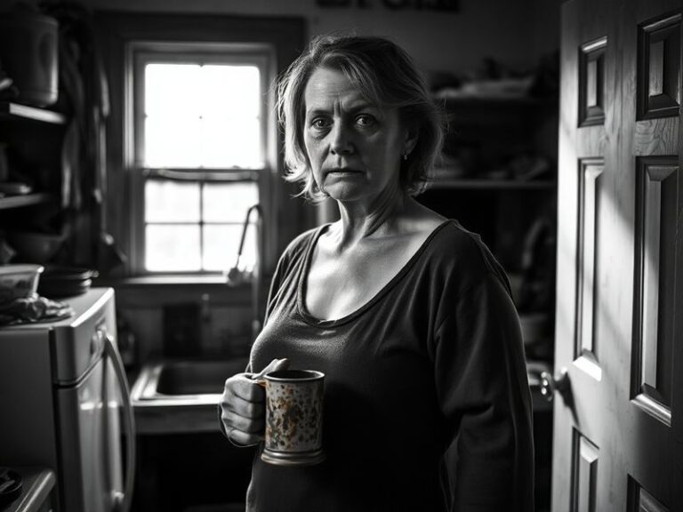 A moody, close-up shot of Carolina Durante performing on stage with soft stage lighting, wearing a vintage-inspired outfit. T