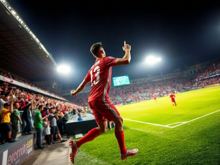 A dynamic shot of a Querétaro vs. Necaxa match at Estadio Corregidora, showing players in mid-action with fans blurred in the
