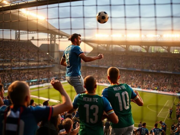 A high-energy moment from the Minnesota vs San Diego FC match at Allianz Field, showing players in mid-action—Minnesota in da