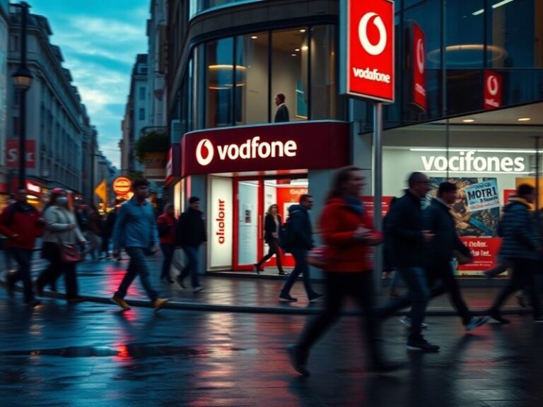 A split-image visual showing a vintage 1980s mobile phone on one side, transitioning to a modern 5G tower on the other, with