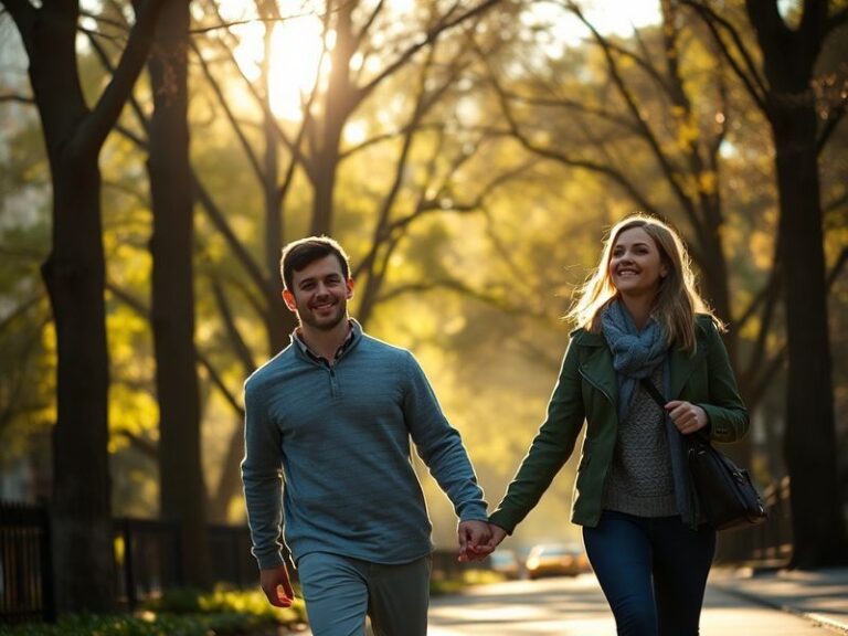 A candid, warm family portrait of Rory McIlroy, Erica Stoll, and their two daughters outdoors, possibly on a golf course or i