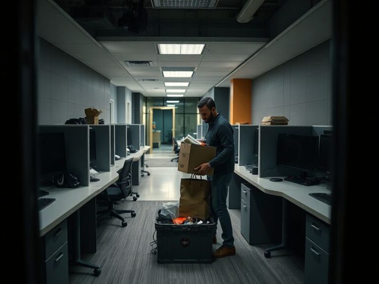 A split-image portrait showing Mark Jones in his prime calling a college basketball game on ESPN, juxtaposed with a modern-da