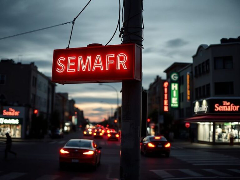 A split-screen image showing a Semafor article layout on a laptop screen alongside a journalist interviewing a local source i