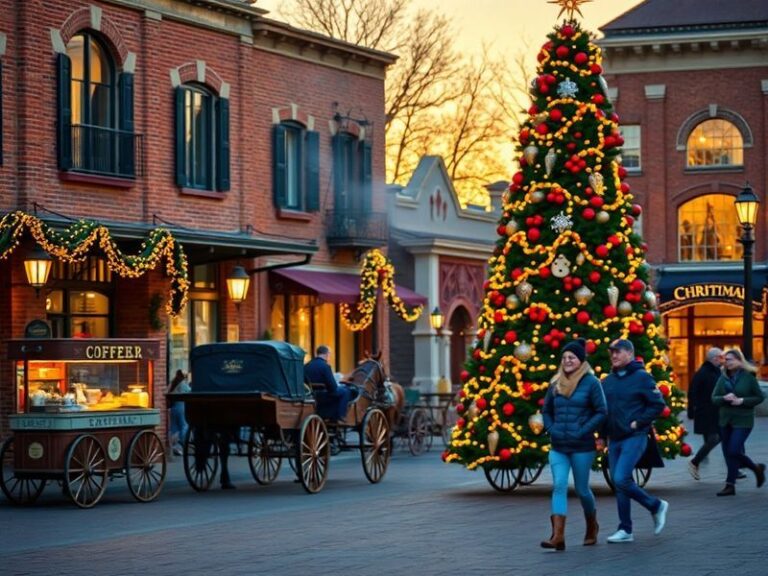 A vibrant aerial view of Santa Rosa showcasing its blend of urban and natural landscapes, including downtown streets, vineyar