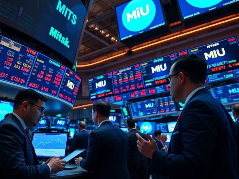 mu stock price