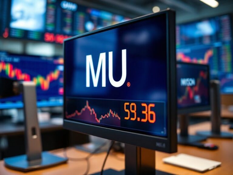mu stock price
