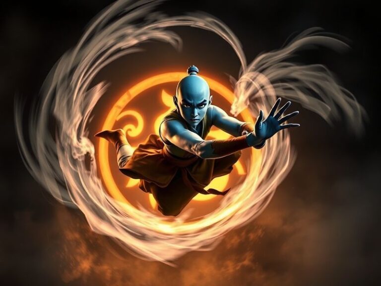 A split-screen image showing the original animated series on one side and the 2010 live-action film on the other, with a worl