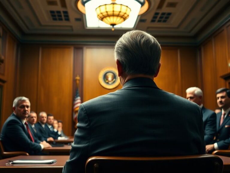 Illustration of the U.S. Capitol building with subpoena documents and gavels, symbolizing legal battles between Congress and