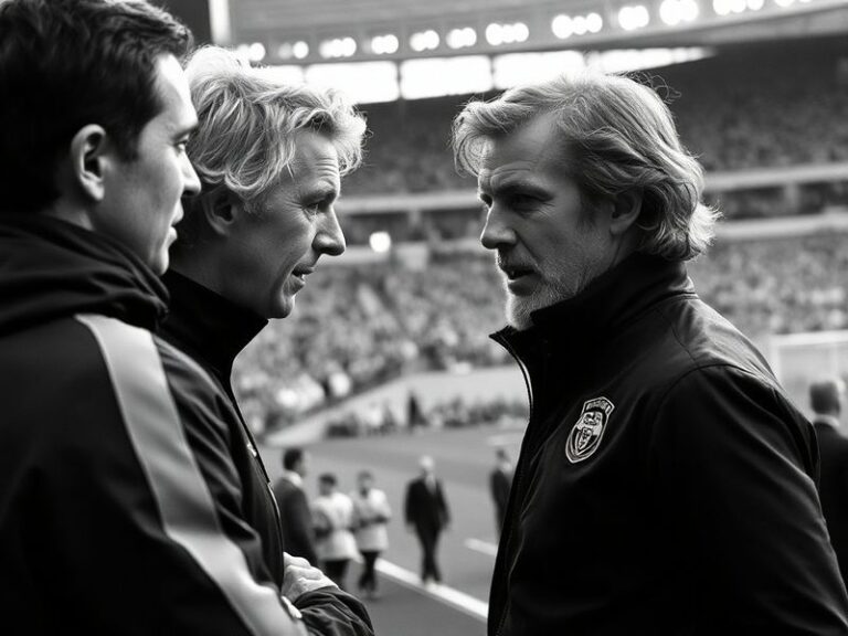 A dynamic action shot of Jimmy Bullard in a Hull City kit, mid-dribble with a focused expression, set against the backdrop of