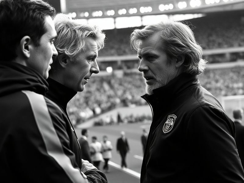A dynamic action shot of Jimmy Bullard in a Hull City kit, mid-dribble with a focused expression, set against the backdrop of