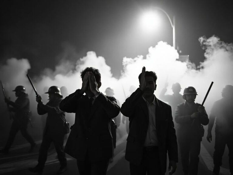 A vibrant fashion shoot featuring models wearing Magoon Gwath designs in an urban alley, with hand-painted murals in the back
