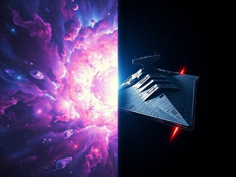 A split-screen image showing a Dallas Stars player in action against a Buffalo Sabres player, with the Dallas skyline in the