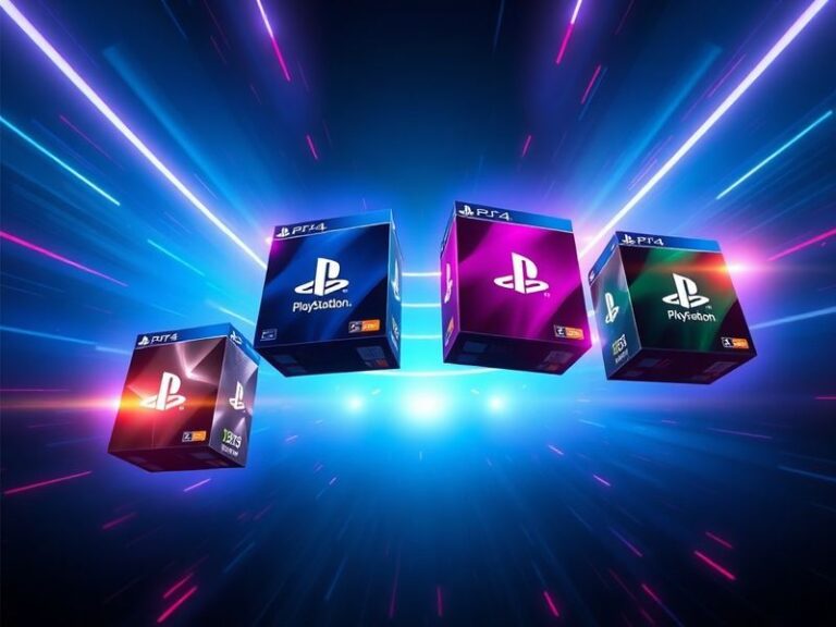 A split-screen collage of April PlayStation Plus games, including Astro’s Playroom, Hades, Tchia, and Marvel’s Spider-Man 2,