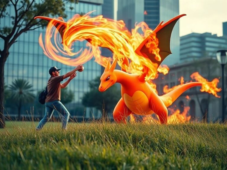 A well-lit Target store display featuring Pokémon plush, card packs, and apparel arranged on clean white shelves, with a fami