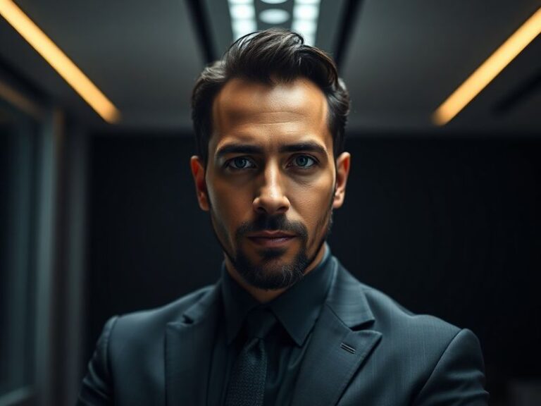 A split-image composition: on the left, Nayib Bukele speaking confidently at a podium with Salvadoran flags behind him; on th