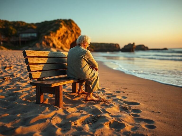 A diverse group of seniors hiking in a lush forest, symbolizing active retirement, adventure, and community. Warm sunlight fi