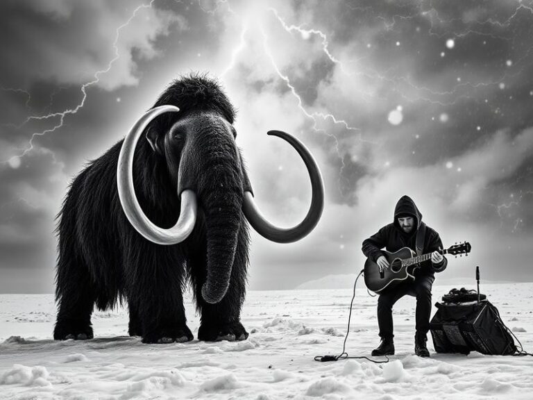 A split-screen image showing a classic 1980s Blues vs Nordiques brawl on one side and a modern Avalanche vs Blues playoff gam