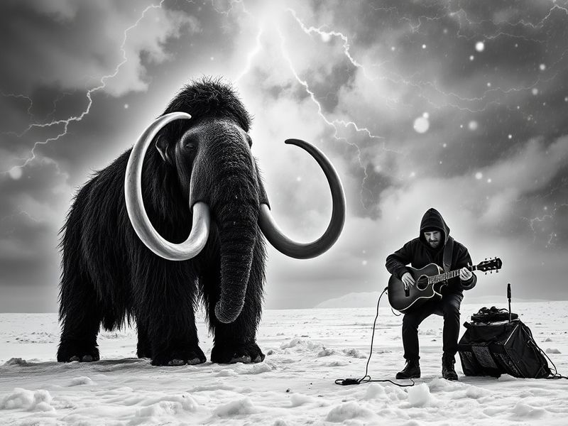 A split-screen image showing a classic 1980s Blues vs Nordiques brawl on one side and a modern Avalanche vs Blues playoff gam