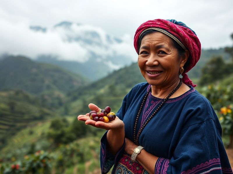 A vibrant stadium scene during a Malacateco vs Cobán Imperial match, with fans in colorful jerseys, banners, and a referee of